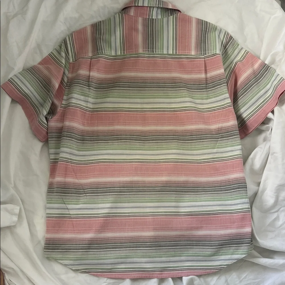 Tommy Bahama Multicolor Striped Men's Shirt Large - Picture 12 of 12